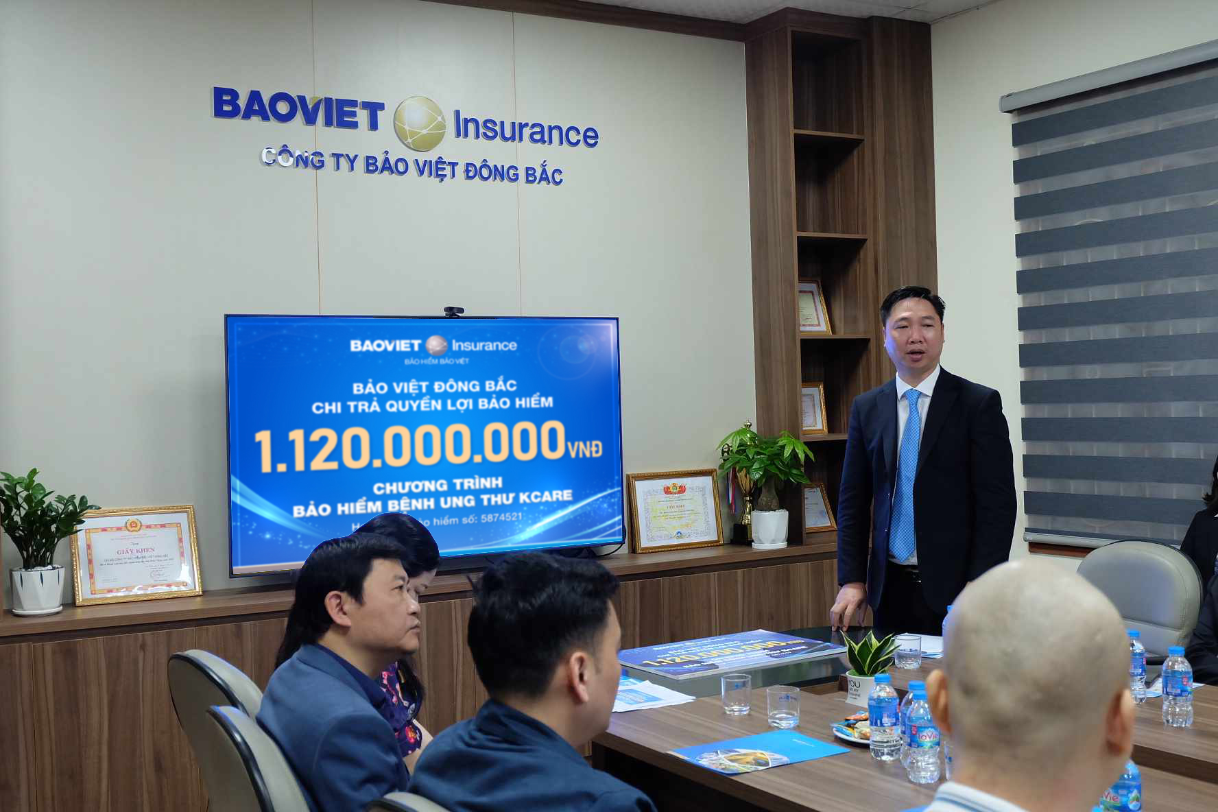 Bảo Việt chi trả quyền lợi bảo hiểm hơn 1 tỷ đồng cho khách hàng tham gia chương trình Bảo hiểm bệnh Ung thư K-Care